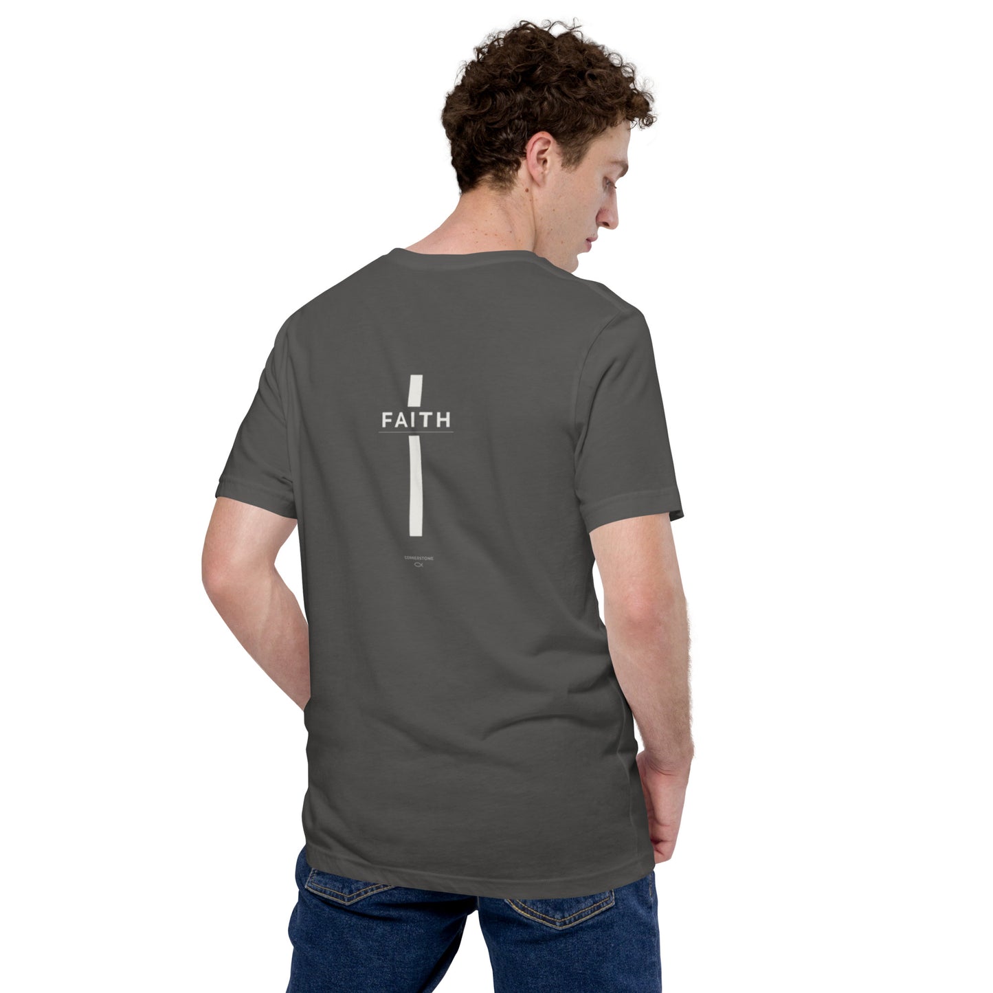 Faith Cross T-Shirt - Dark