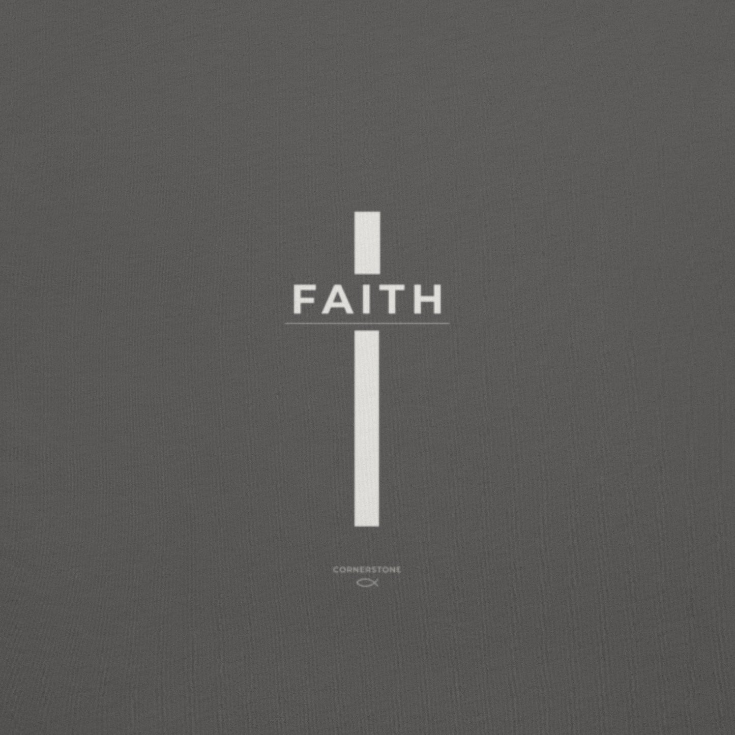 Faith Cross T-Shirt - Dark